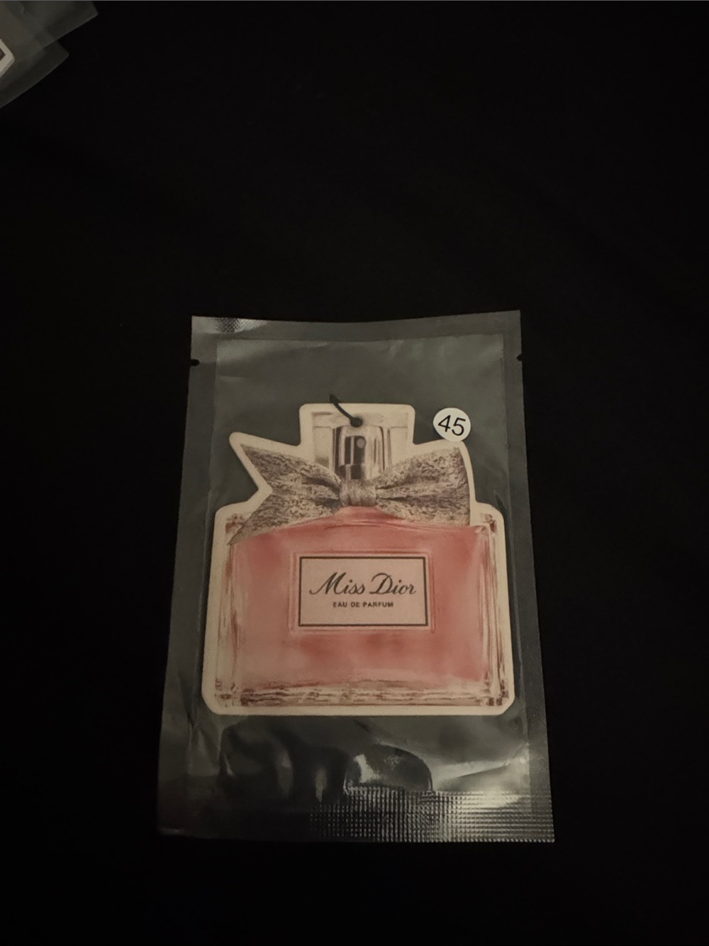Miss Dior Pink Perfume Sachet Air Freshener